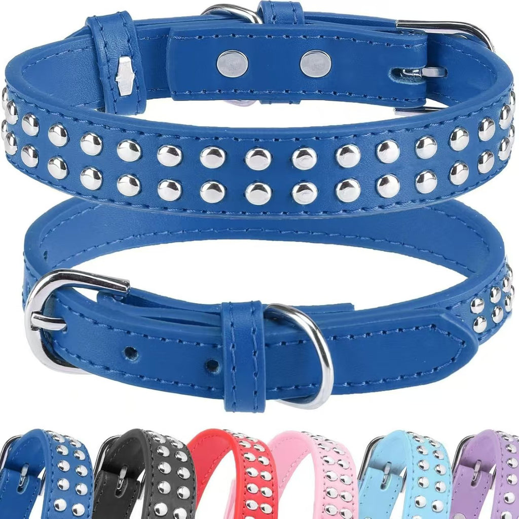 Best-selling Dog Collar Anti-bite Rivet Pet Collar Medium and Large Breed Fierce Dog Chain Bulldog Collar