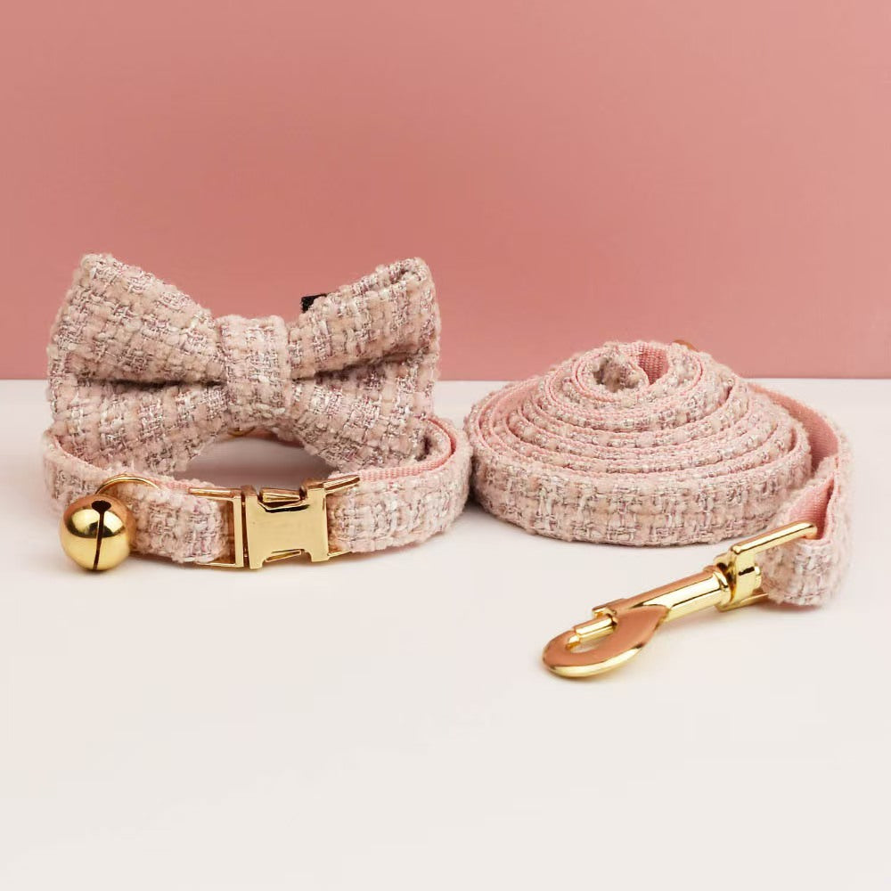 Versatile Series Pet Cat Dog Bell Collar Puppy Dog Cat Traction Rope Adjustable Safety Rope