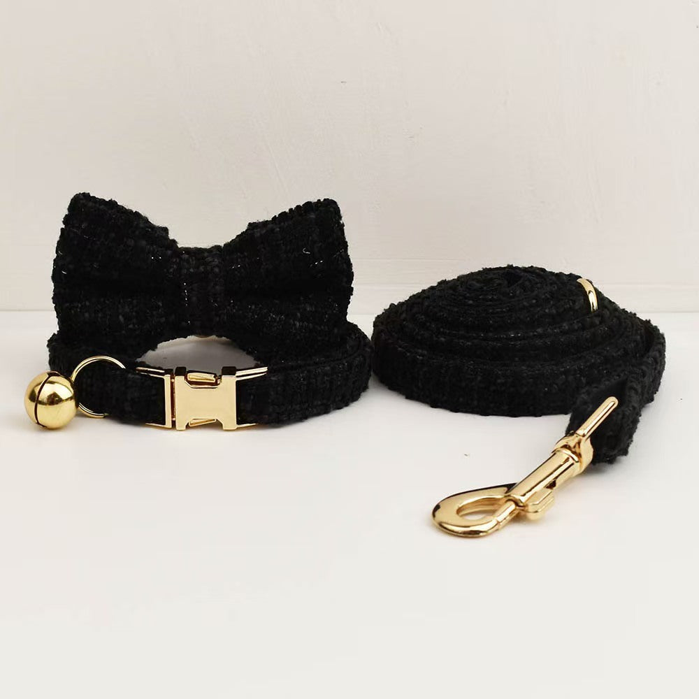 Versatile Series Pet Cat Dog Bell Collar Puppy Dog Cat Traction Rope Adjustable Safety Rope