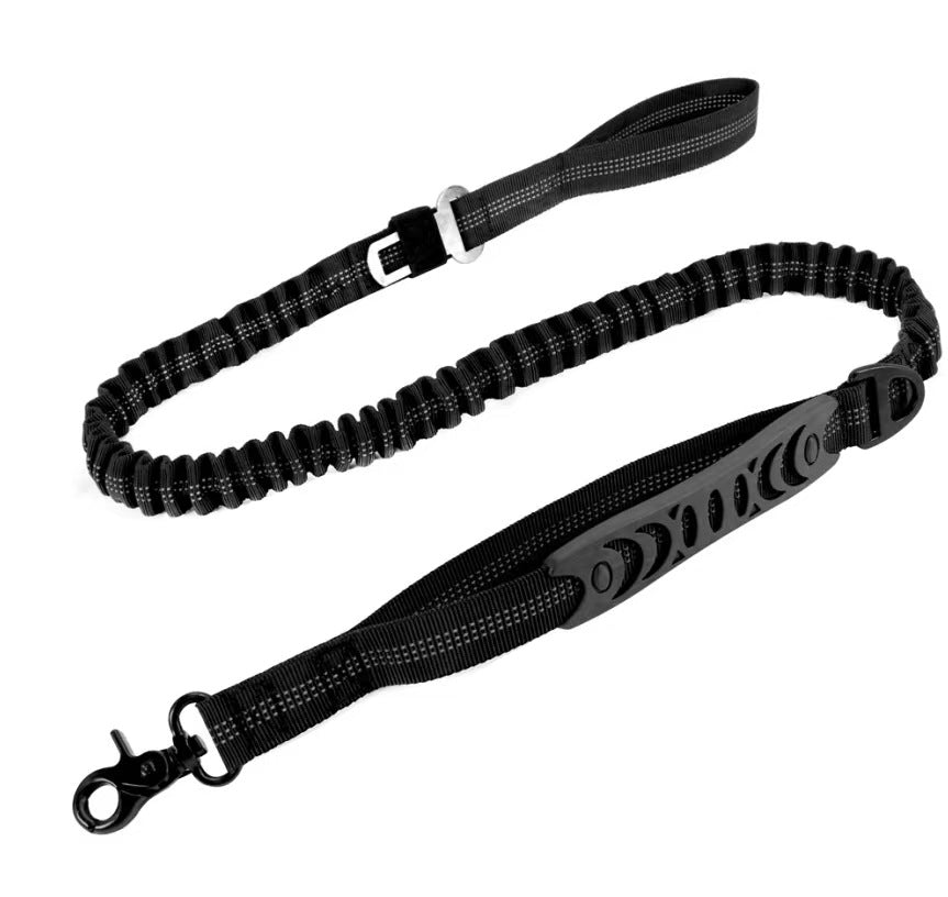 Pet products Medium and large dog leash High-strength elastic anti-explosion flushing dog rope Telescopic leash