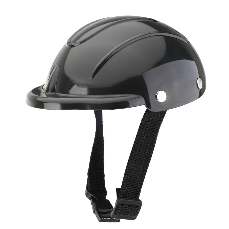 New pet hard hat helmet cat dog headgear pet locomotive hat headgear pet toy pet supplies