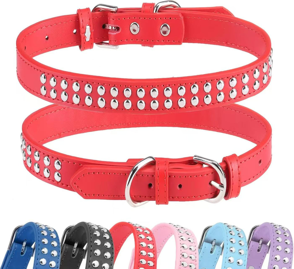 Best-selling Dog Collar Anti-bite Rivet Pet Collar Medium and Large Breed Fierce Dog Chain Bulldog Collar