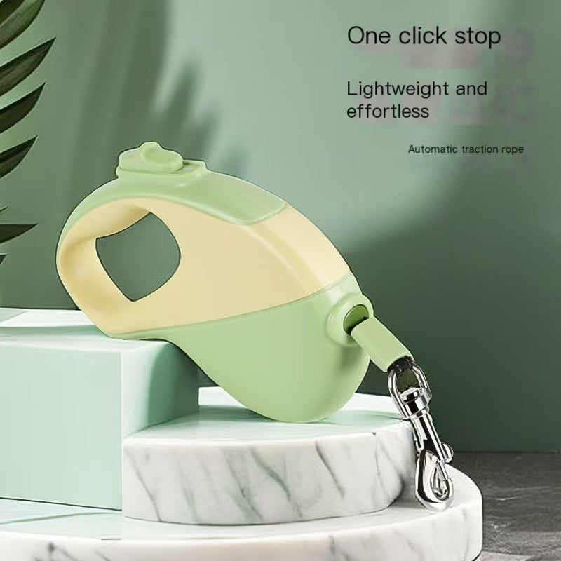 Pet leash, dog lead, automatic retractable dog chain, dog walking leash, medium and large dog supplies