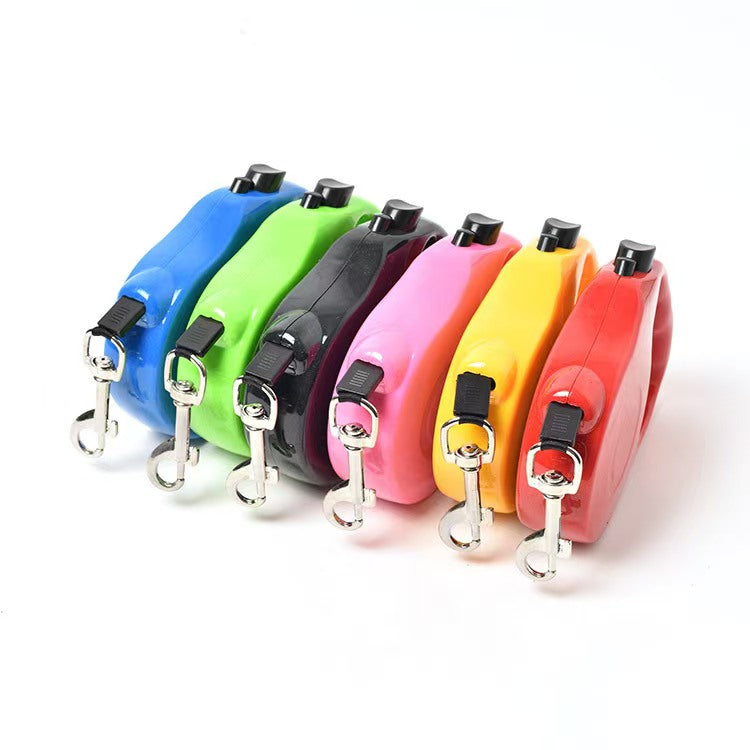 Pet supplies - Automatic retractable leash for small and medium-sized dogs - Convenient dog walking supplies