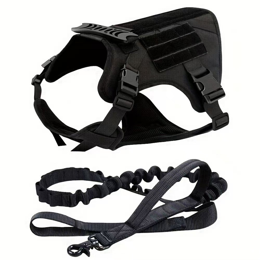 Tactical Training Dog Clothes Chest Strap Dog Vest Nylon Armor Large Medium Dog Training Traction Vest