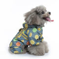 Dog Raincoat, Animal Style Full Body Waterproof Dog Jacket with Legs & Belly Coverage, Reflective Adjustable Pet Raincoat with Leash Hole for Small Medium Large Dogs