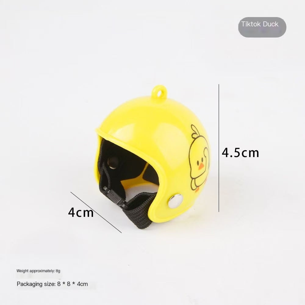 Creative new funny protection chicken helmet hen hat bird hat hood pet supplies