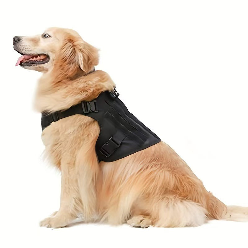 Tactical Training Dog Clothes Chest Strap Dog Vest Nylon Armor Large Medium Dog Training Traction Vest