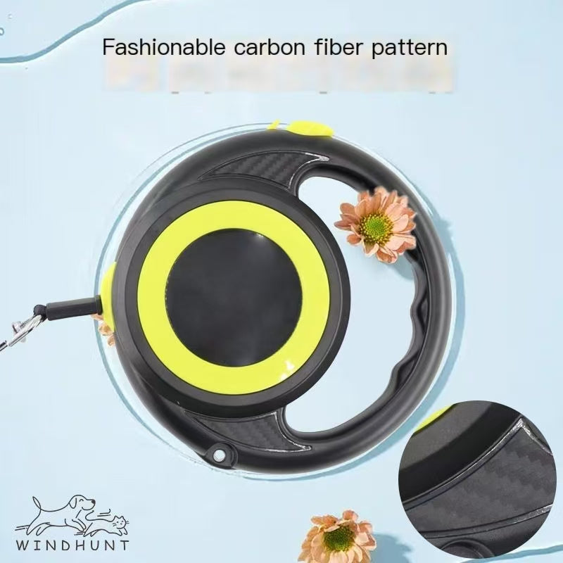 New dog tractor anti-explosion and retractable leash Small and medium-sized dog walking dog tractor Pet supplies