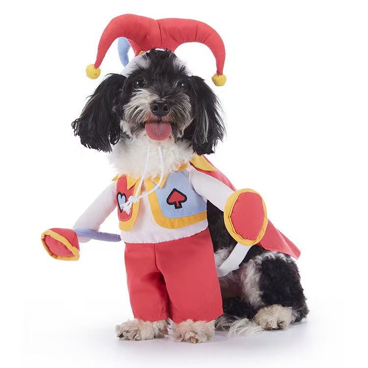 Pet Supplies Halloween Universal Pet Clothes Bat Pumpkin Four Seasons Funny Cartoon Dog Clothes
