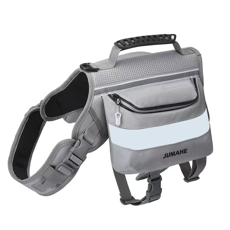 Pet dog self-backpack new large and medium-sized pet outdoor sports camel bag dog tactical backpack