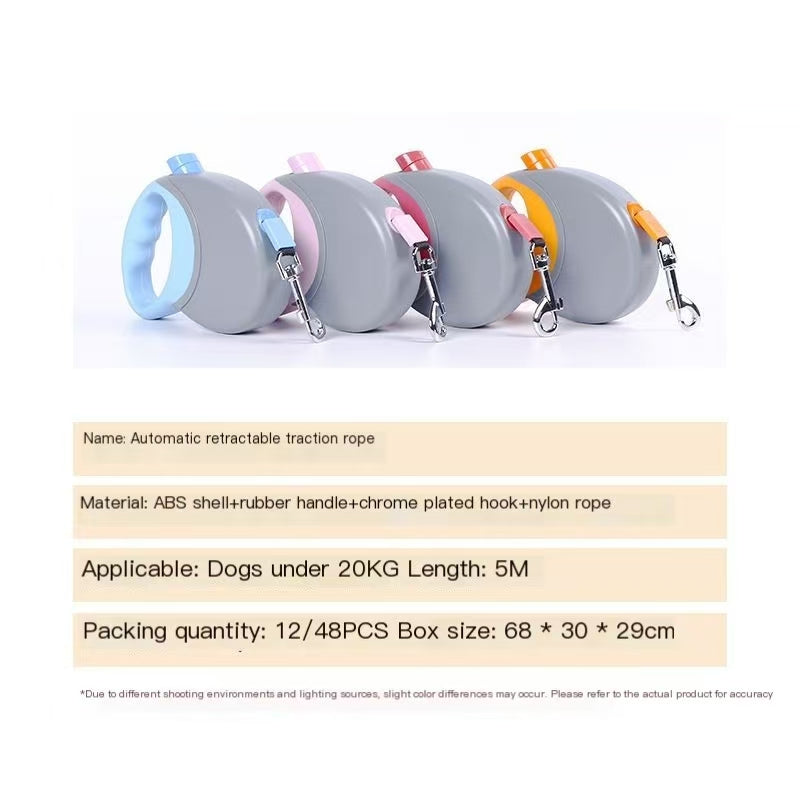 Teduola pet traction rope, anti slip rubber wrap, automatic retractable traction device, dog chain, pet supplies