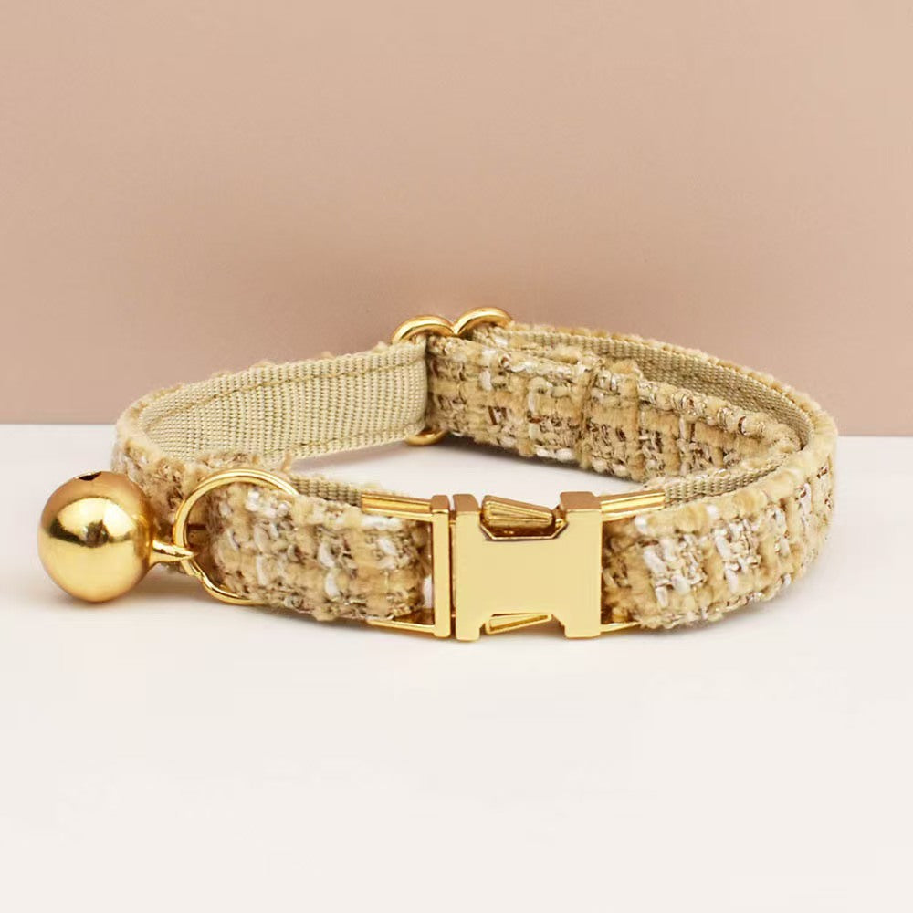 Versatile Series Pet Cat Dog Bell Collar Puppy Dog Cat Traction Rope Adjustable Safety Rope