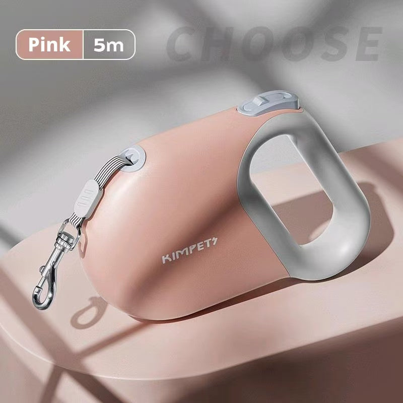 Pet Leash Dog Automatic Retractable Leash Large Dog Tether Dog Walking Rope Dog Chain Pet Supplies