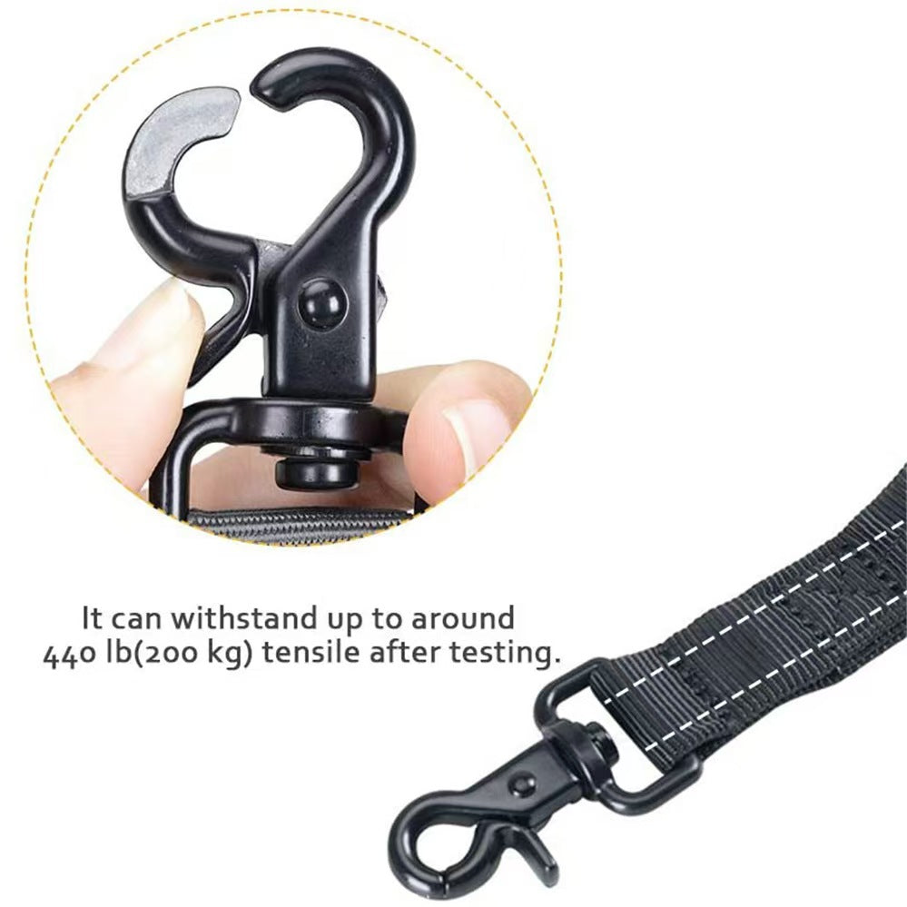 Pet products Medium and large dog leash High-strength elastic anti-explosion flushing dog rope Telescopic leash