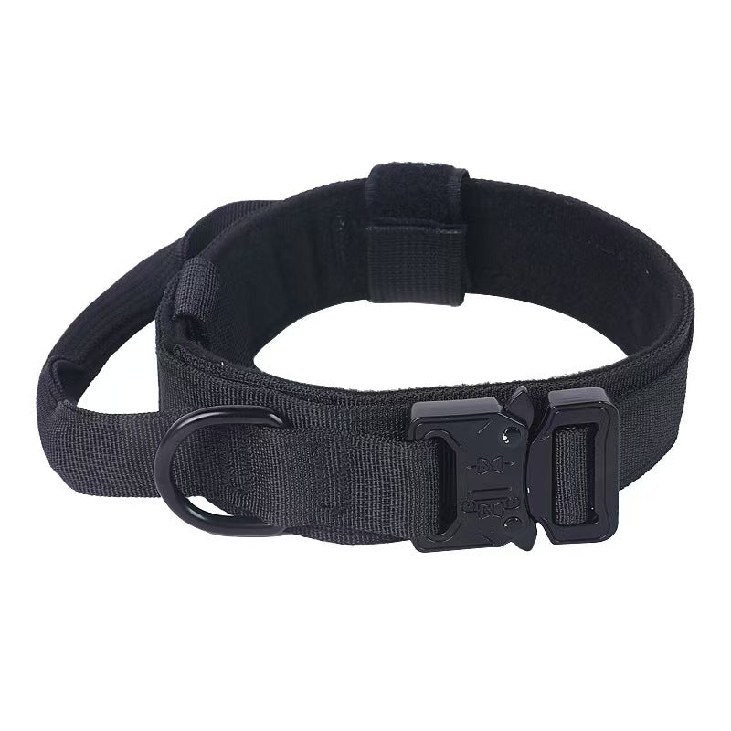 Pet dog collar, tactical collar, high-end tactical collar for medium and large dogs to prevent escape