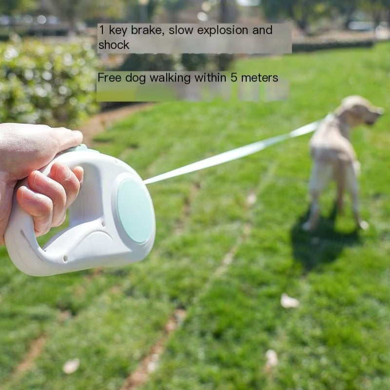 Pet retractable leash, large dog leash, dog walking leash, small dog leash, dog rope leash