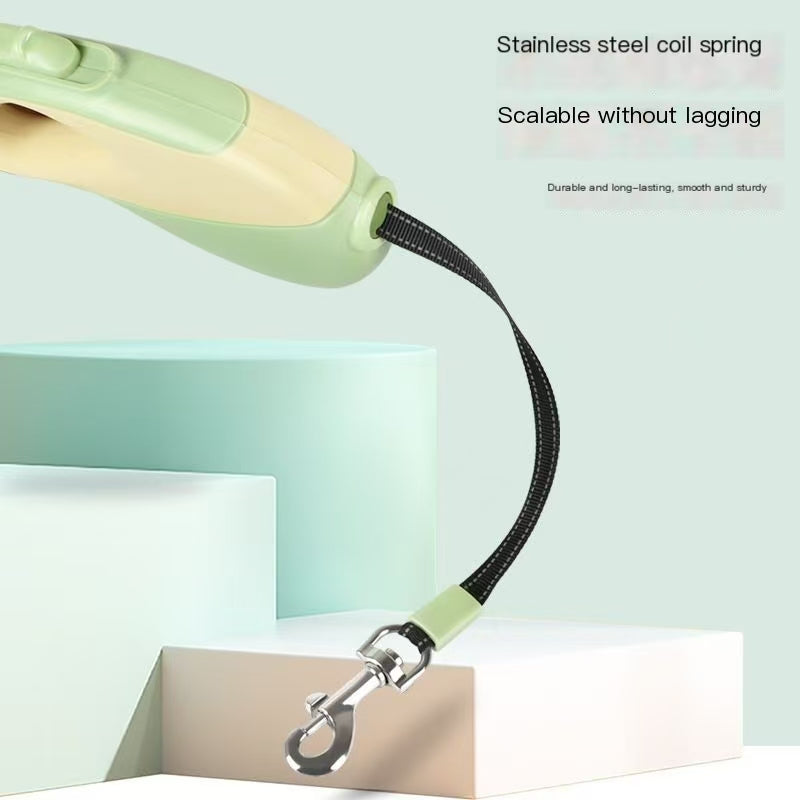 Pet leash, dog lead, automatic retractable dog chain, dog walking leash, medium and large dog supplies