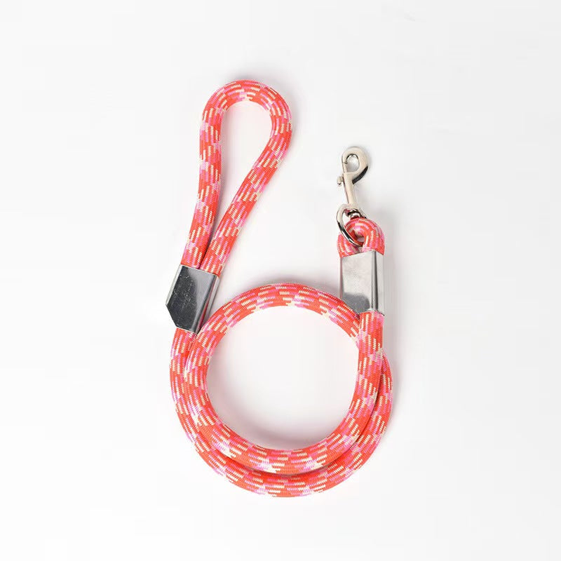 Pet Supplies Dog Leash Dog Walking Rope Dog Chain Pet Nylon Multi-color Dog Walking Rope