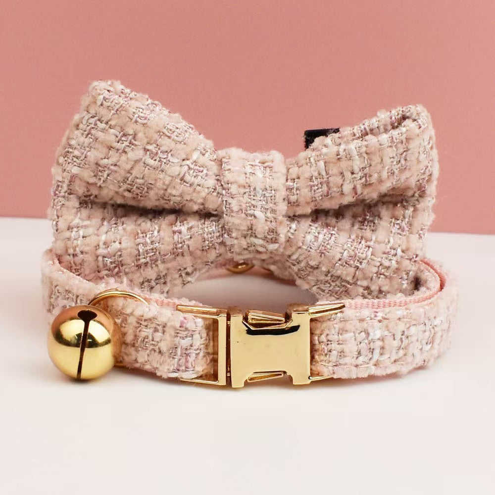 Versatile Series Pet Cat Dog Bell Collar Puppy Dog Cat Traction Rope Adjustable Safety Rope