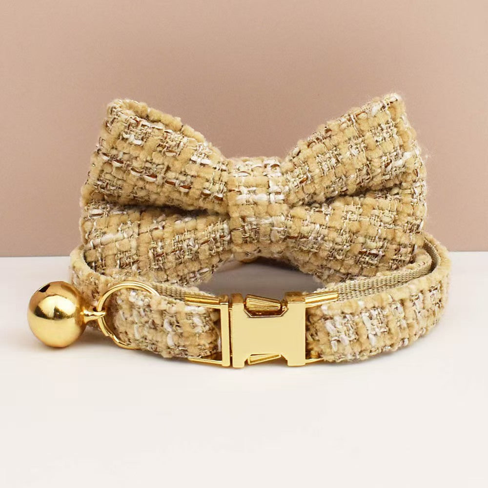 Versatile Series Pet Cat Dog Bell Collar Puppy Dog Cat Traction Rope Adjustable Safety Rope