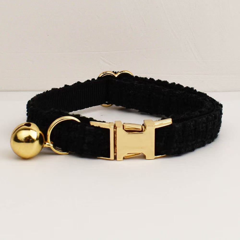 Versatile Series Pet Cat Dog Bell Collar Puppy Dog Cat Traction Rope Adjustable Safety Rope