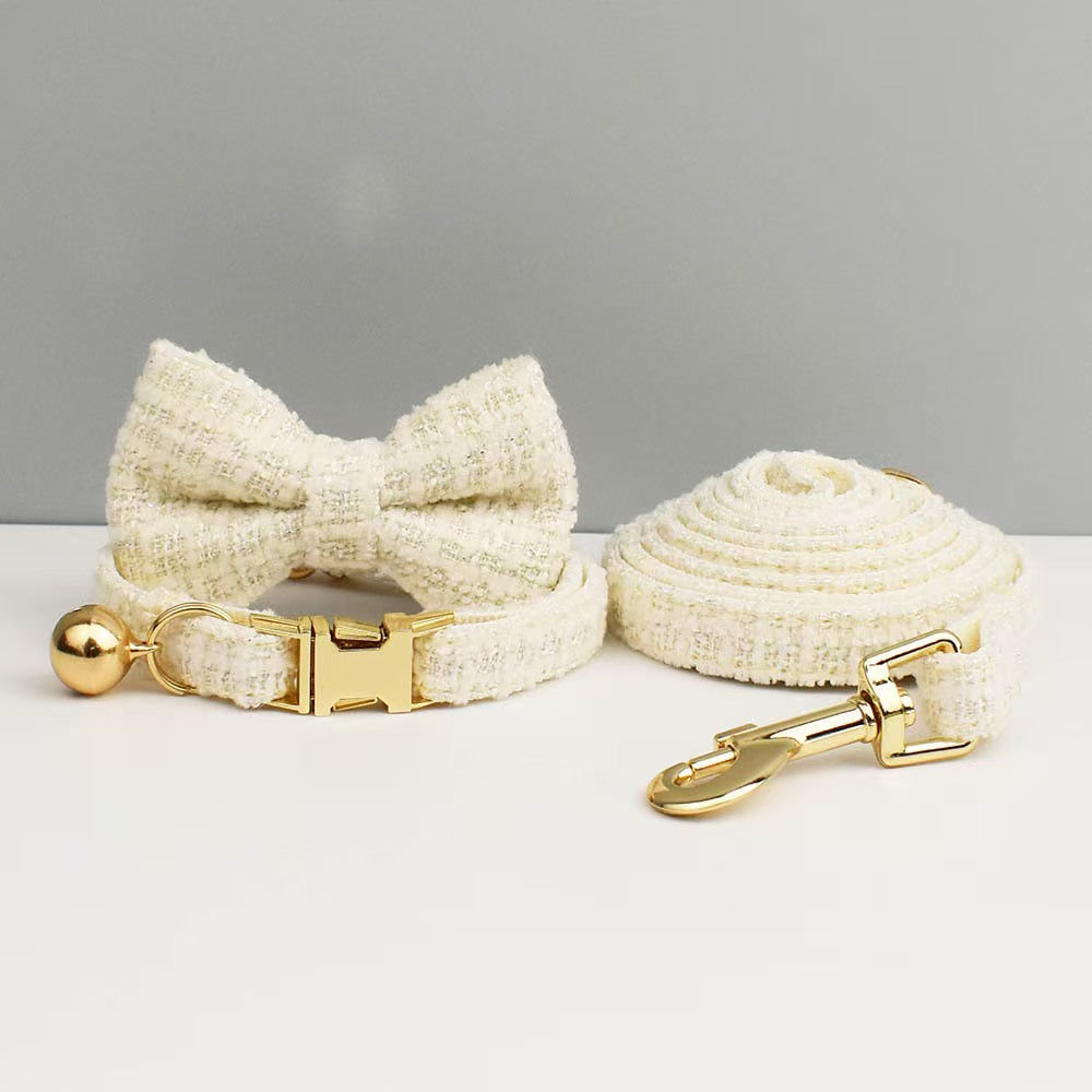 Versatile Series Pet Cat Dog Bell Collar Puppy Dog Cat Traction Rope Adjustable Safety Rope