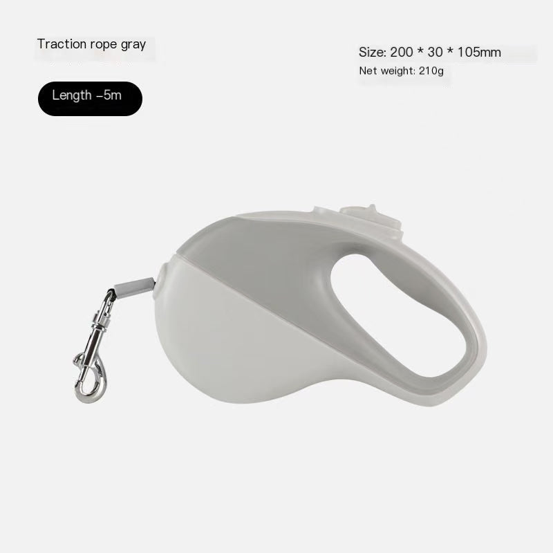 Pet leash, dog lead, automatic retractable dog chain, dog walking leash, medium and large dog supplies